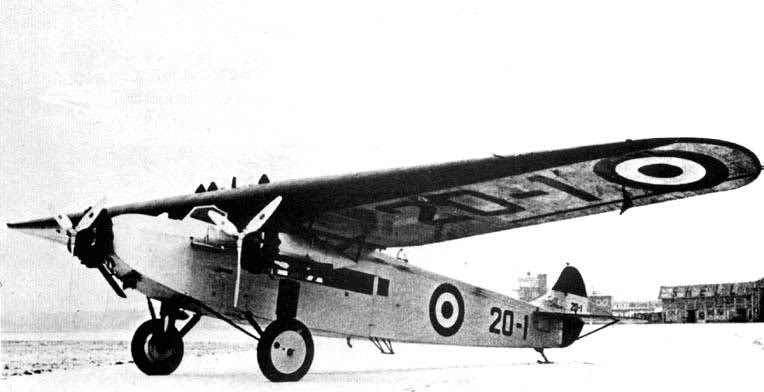 Valom 1/72 Fokker F.VIIb 3m, Spanish Republican Airforce 1936.